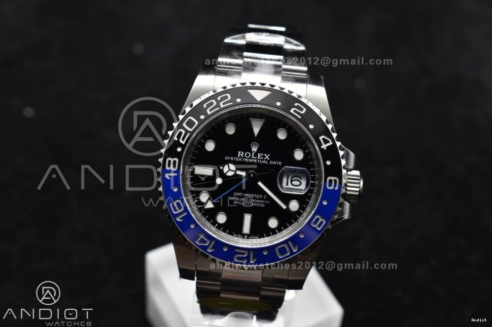 Black GMT-Master Oyster BLNR Bracelet CHS 126710 on Edition Factory Ceramic DD3285 II Best Blue Clean 0424